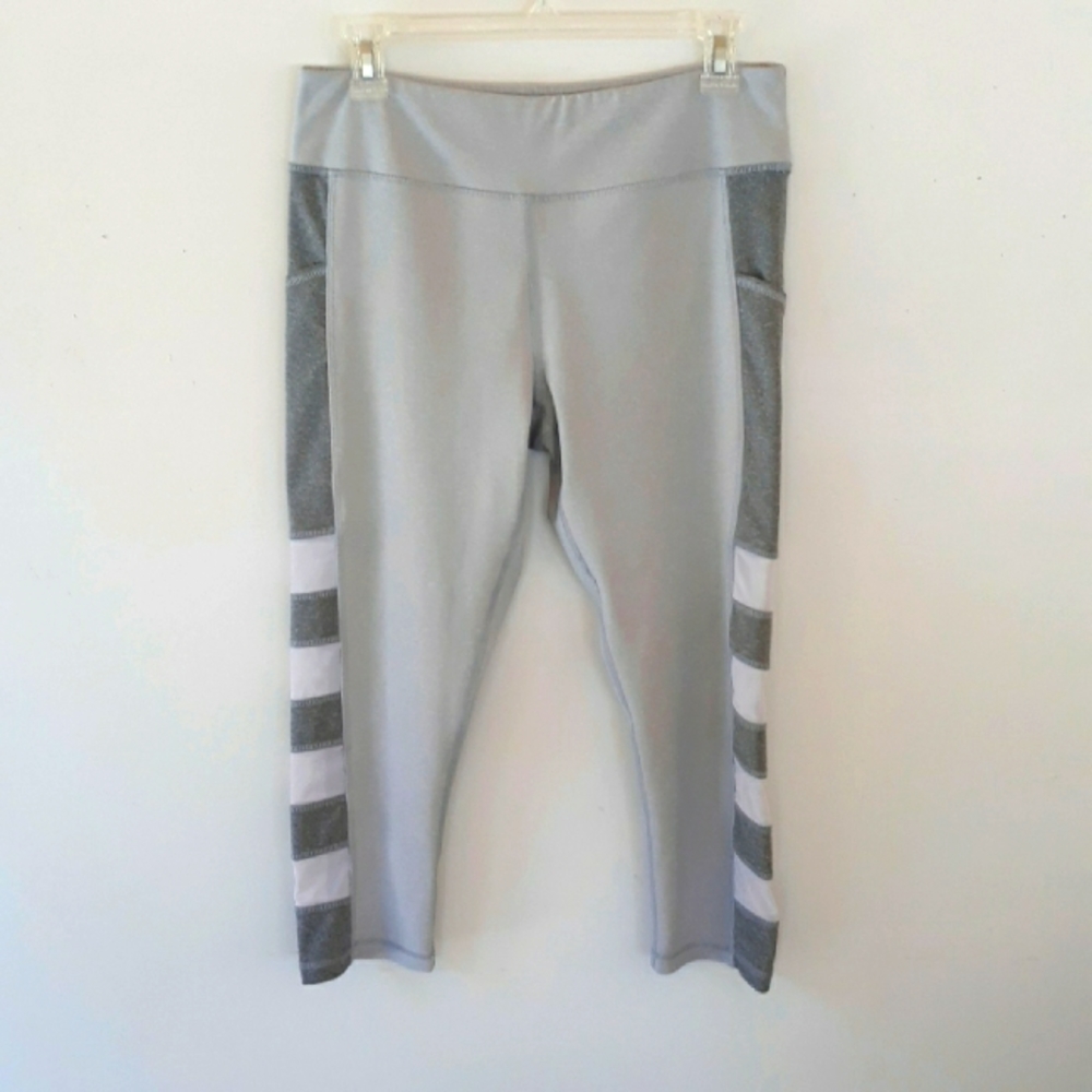 x by gottex leggings pockets mesh